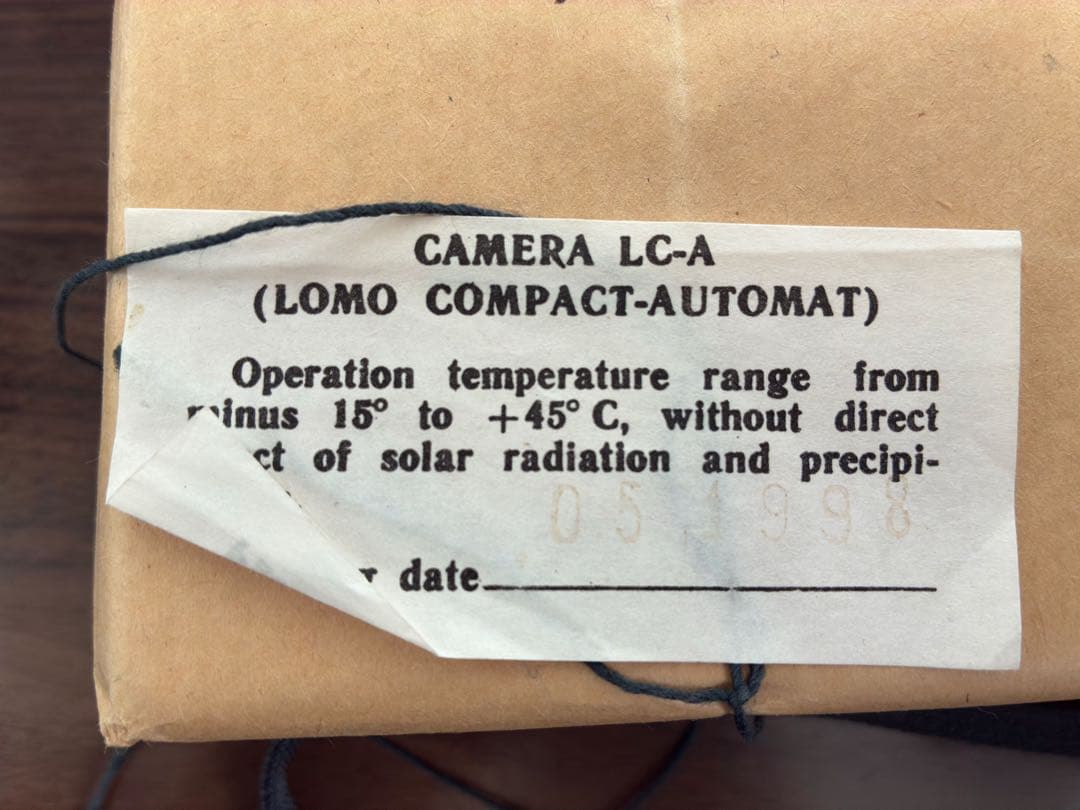 Lomo LC-A コンパクトフィルムカメラ