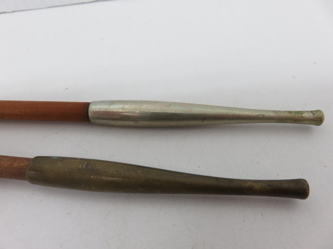 アンティーク キセル 4本セット 煙管 竹製 木製 金属製 レトロ 古道具 骨董