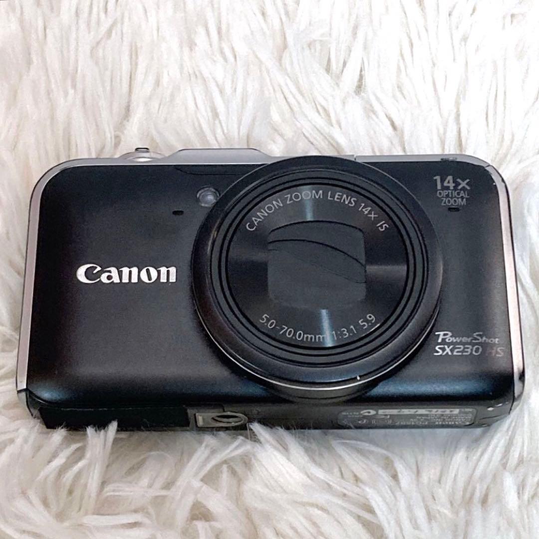 【動作品】 Canon キャノン PowerShot SX230 デジカメ