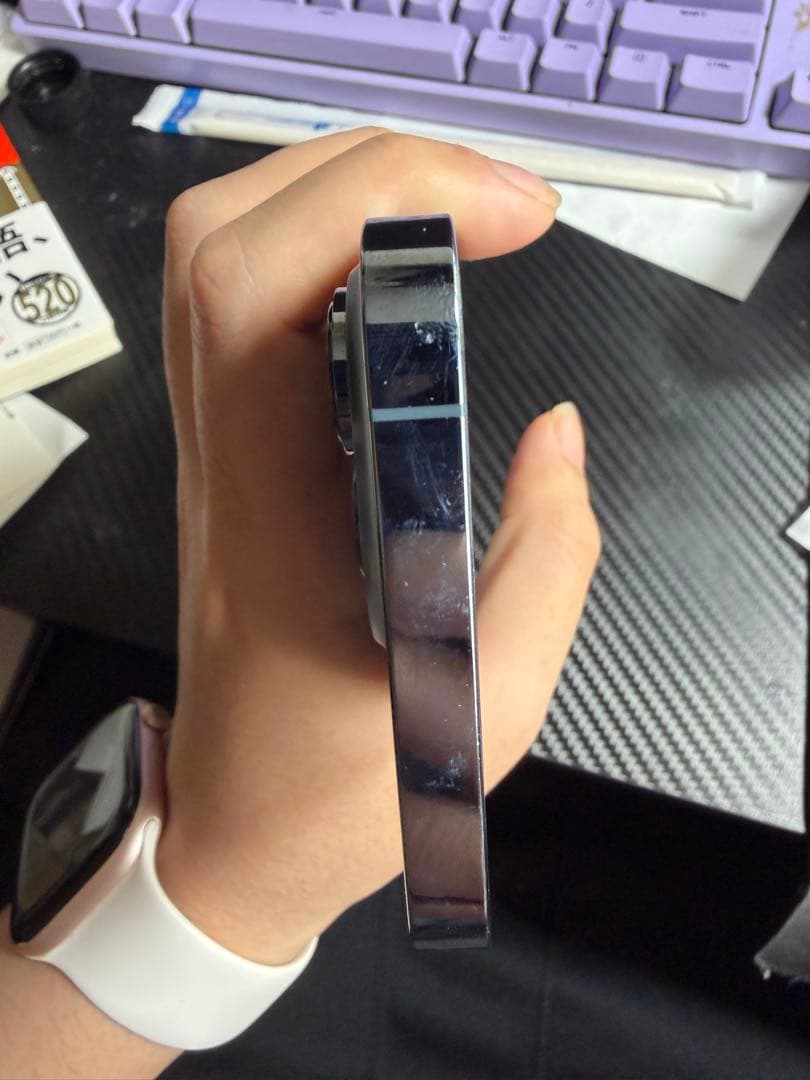 iphone13pro 256GB ブルーバッテリー75