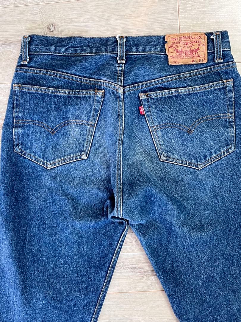 p*x様 赤文字 90年代　リーバイス　501 バレンシア　33