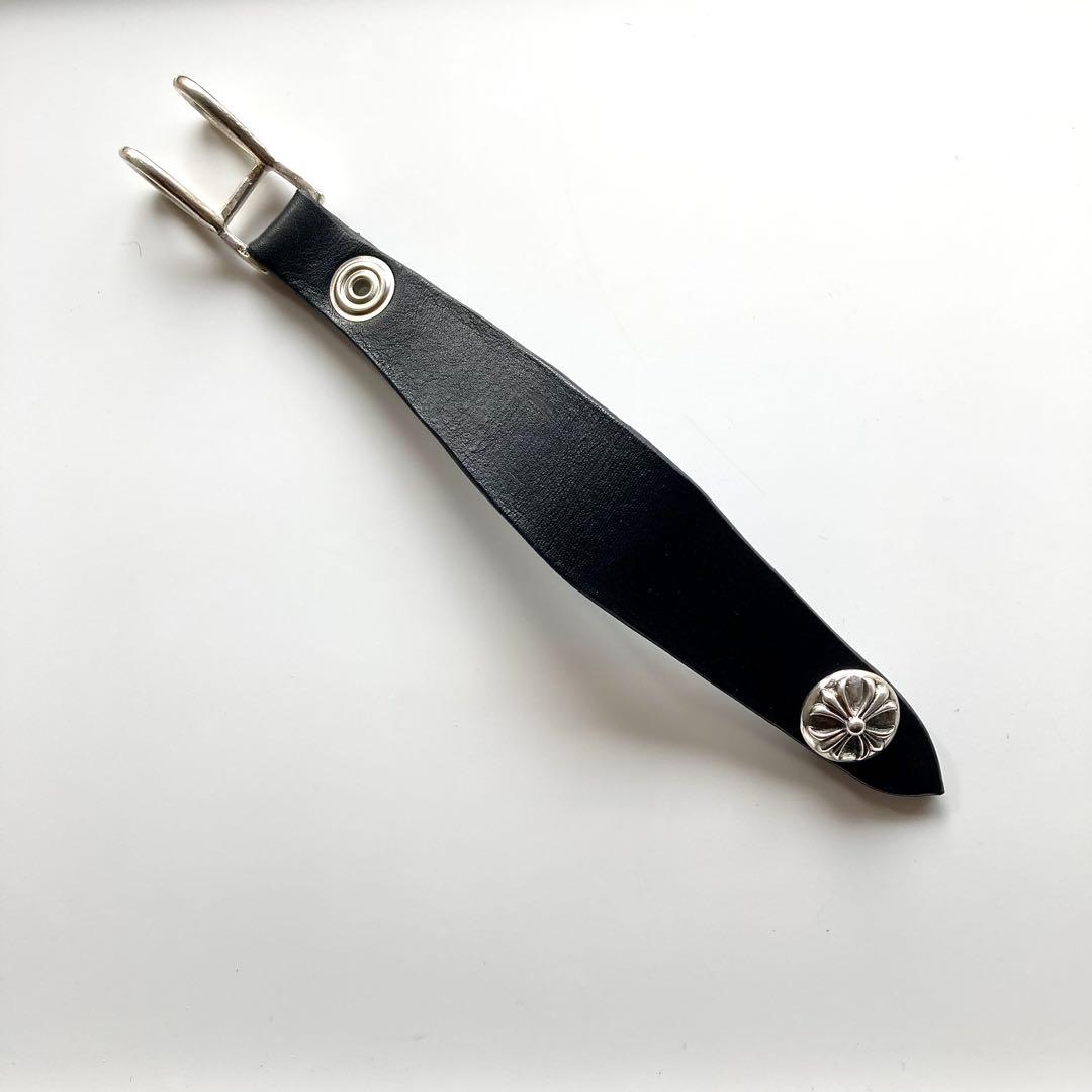 シルバー925 クロスボール　BWL トラッカーウォレット レザーベルトループ