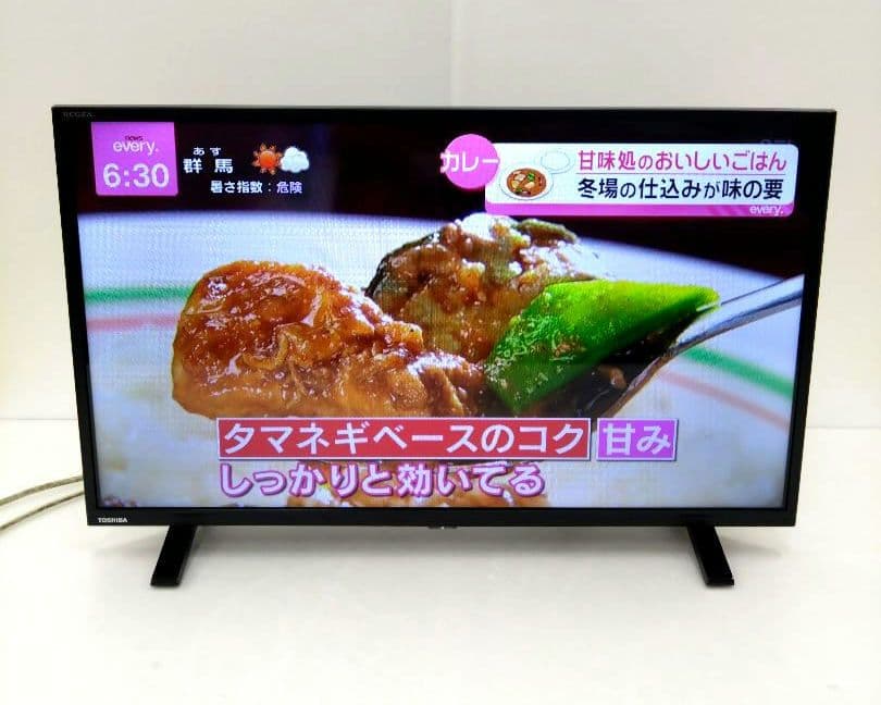 東芝 REGZA 32V型 液晶テレビ 32S24 ハイビジョン 2021年製
