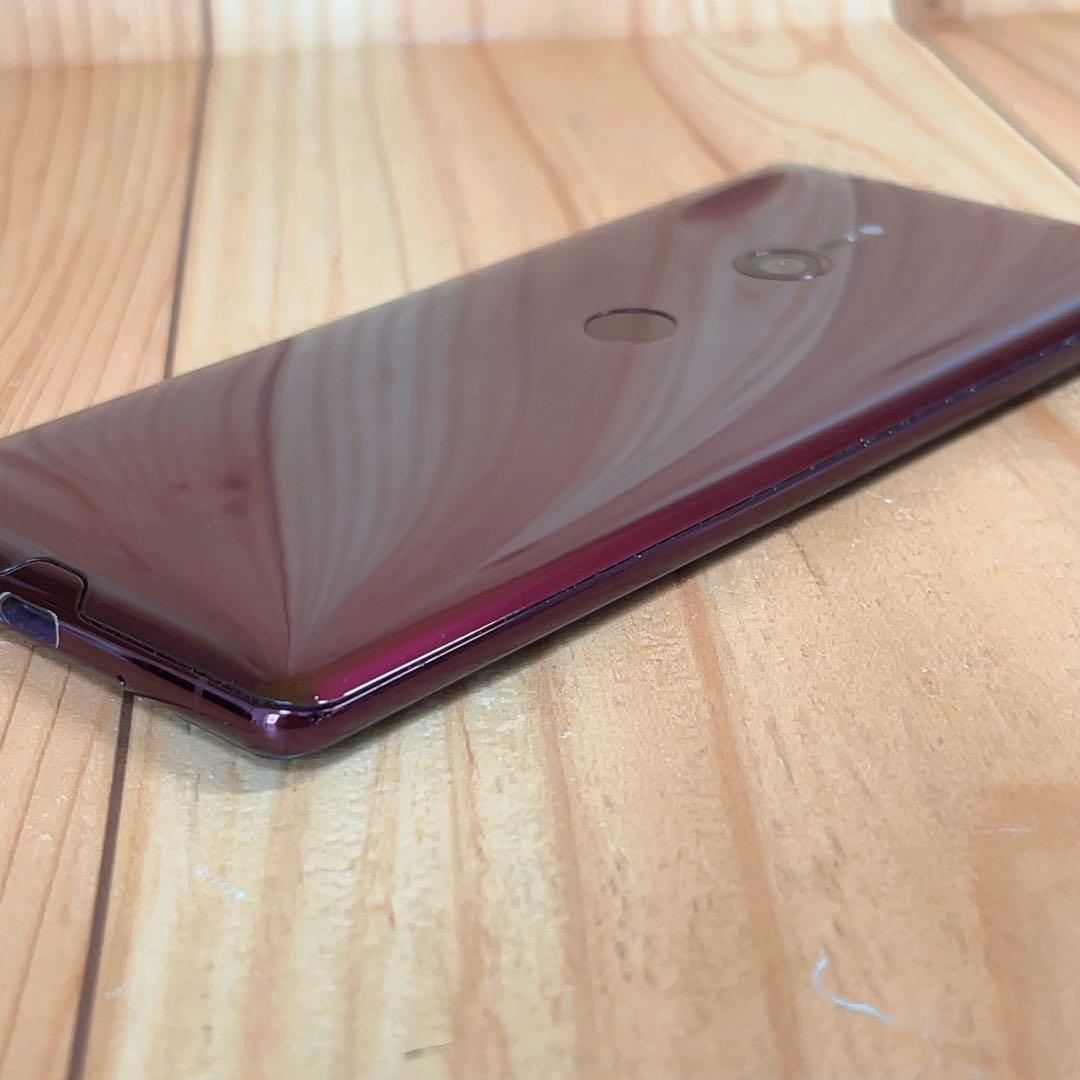 SIMフリー 本体 Xperia XZ3 64 GB 046G4 ボルドーレッド