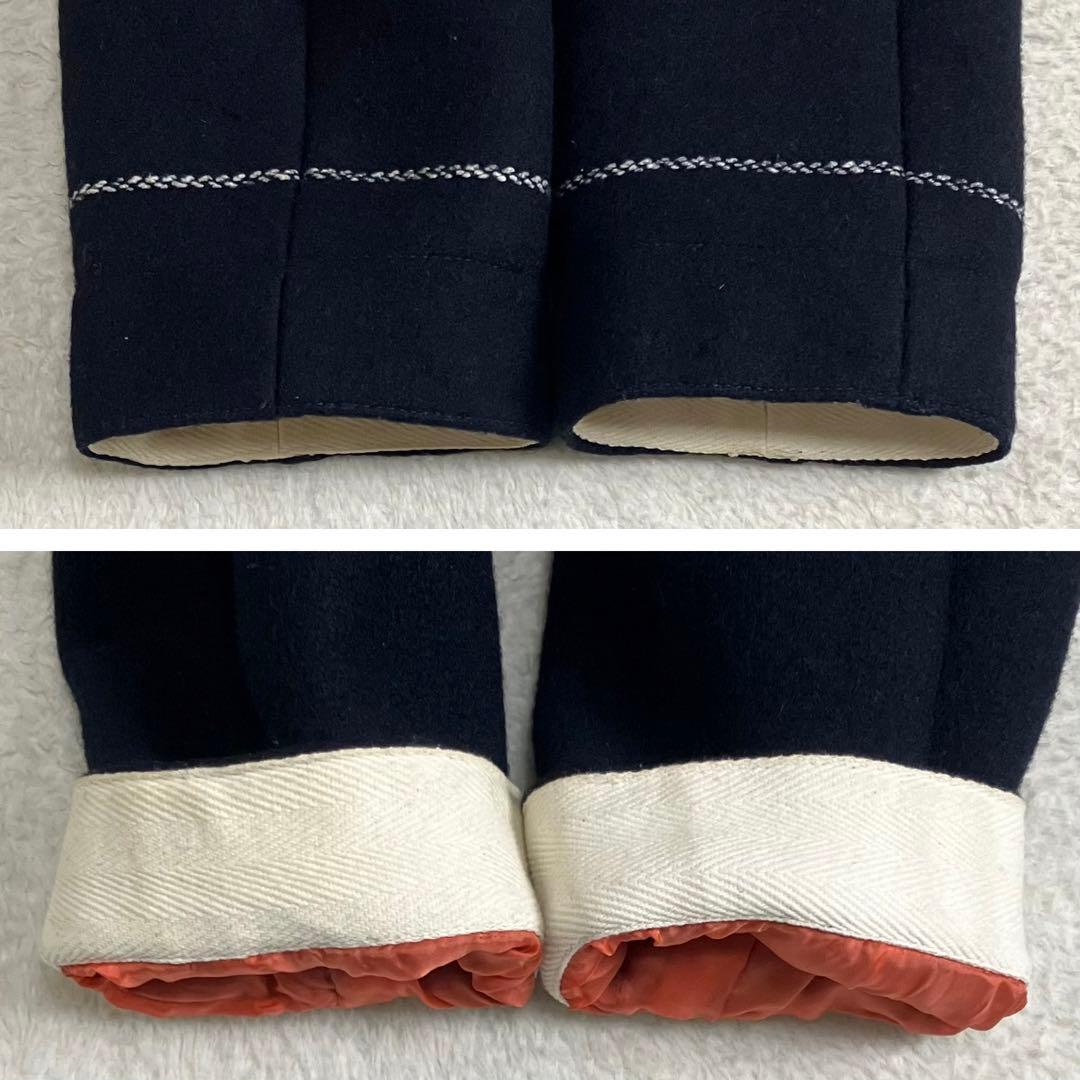 VM パラスパレス　ダブルフェイス ナポレオンピーコート　サイズ3 チャーム付き