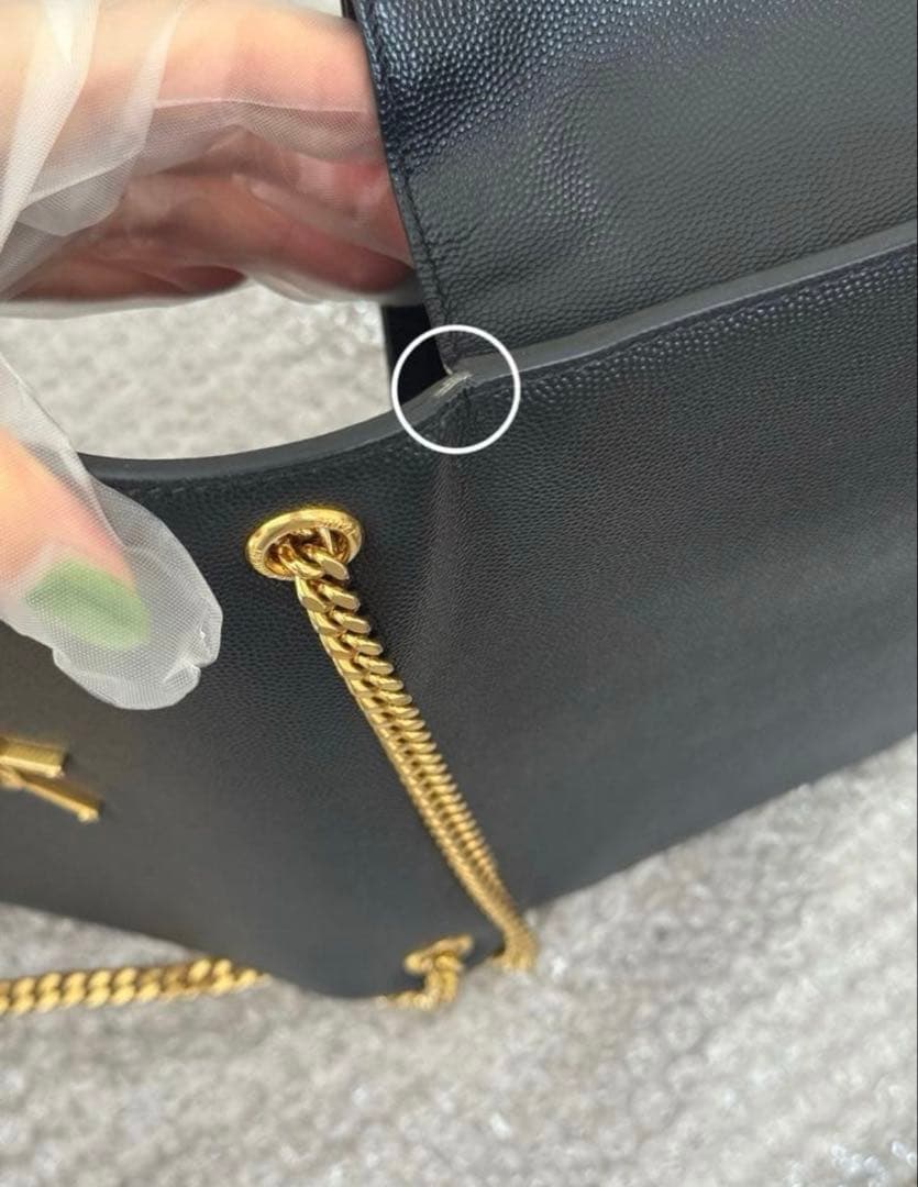 【2/7(土)までの限定価格】イヴサンローラン チェーン ショルダー バッグ