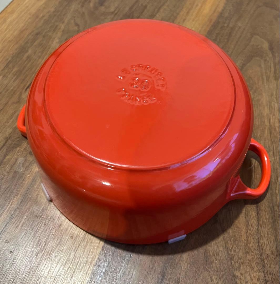 LE CREUSET ル・クルーゼ　両手鍋 ココット ロンド　20cm