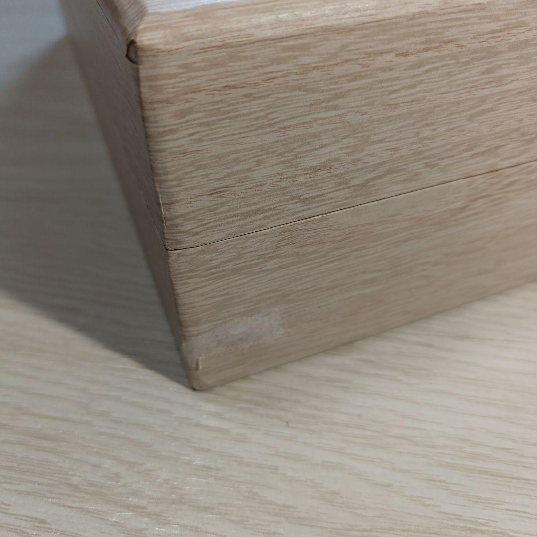 飛騨高山　春慶塗り　漆器の盆とコースターのセット　収納箱あり