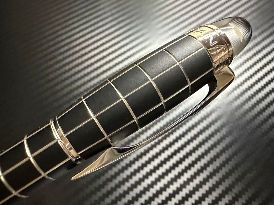 未使用に近い モンブラン スターウォーカー メタルラバー M 中字 万年筆