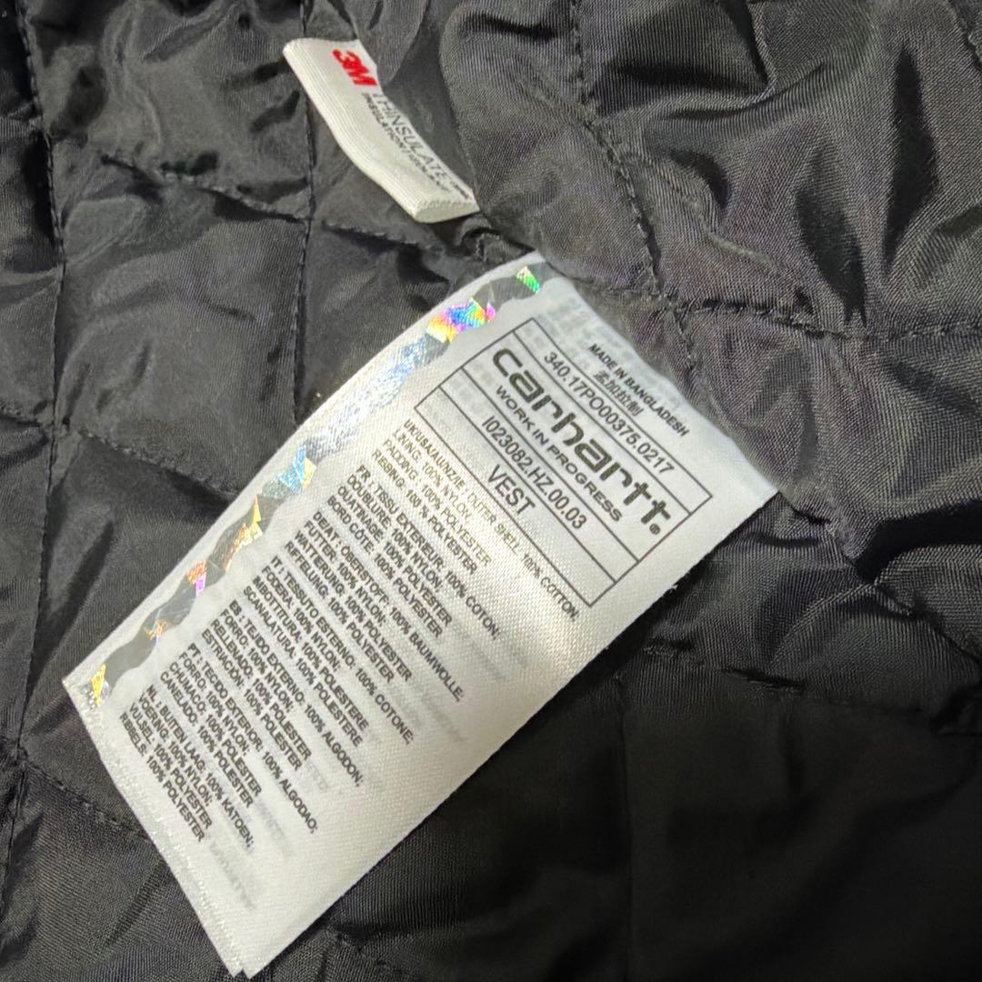 Carhartt ブラウン ダックベスト Lサイズ