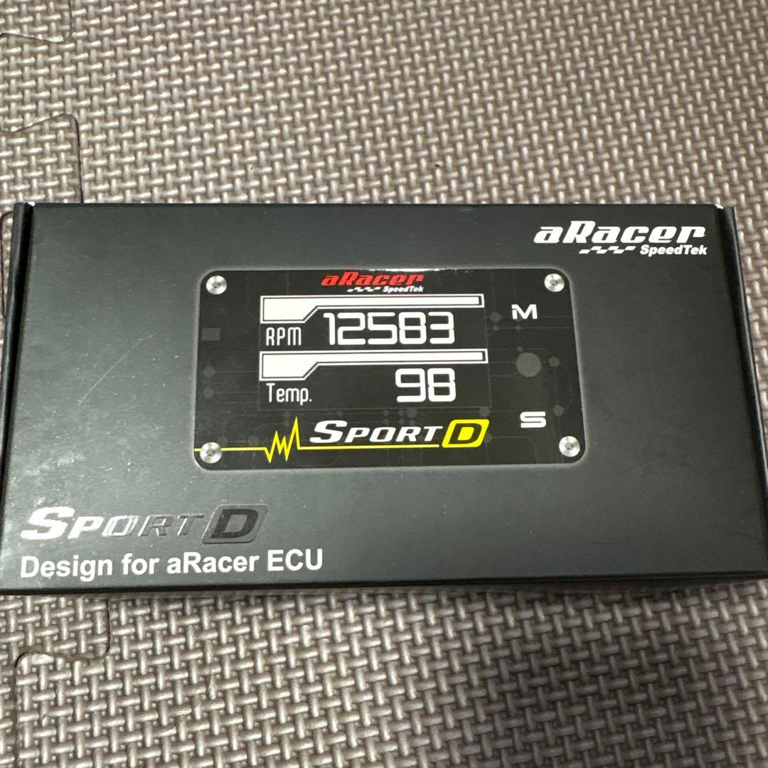 aRacer【SportD】コンパクト多機能メーター➕ コネクター延長
