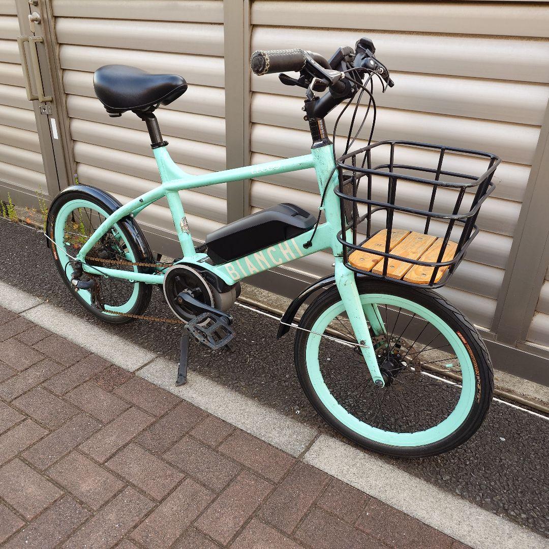 【レア】ビアンキ　レッコe　ミニベロ　電動アシスト