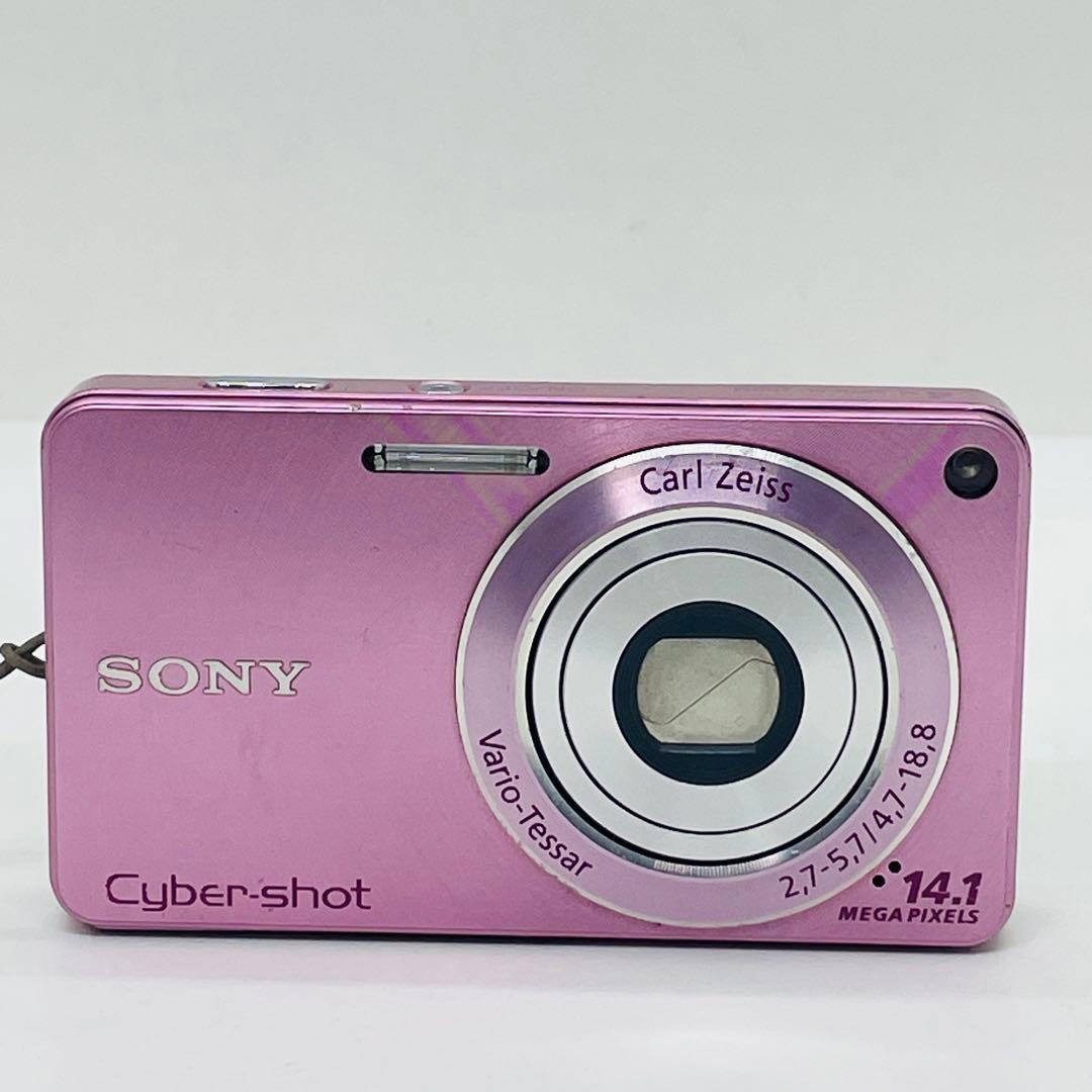SONY コンパクトデジタルカメラ　DSC-W350 ピンク