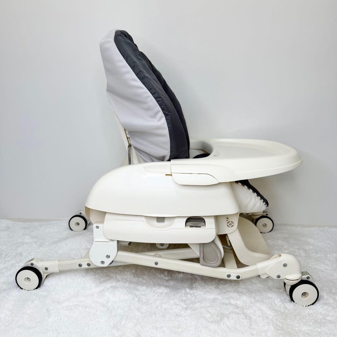 極美品 Combi ネムリラ FF ハイローチェア 手動 テーブル