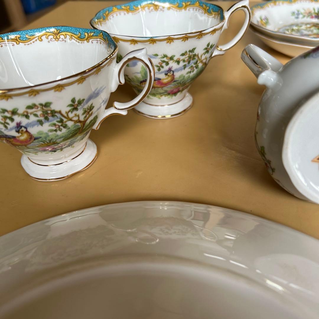 ヴィンテージリモージュ ミントン　ロイヤルアルバート　セット希少