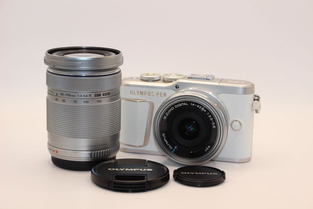 ★未使用級ショット数916回★ オリンパス　E-PL10 ダブルズームキット