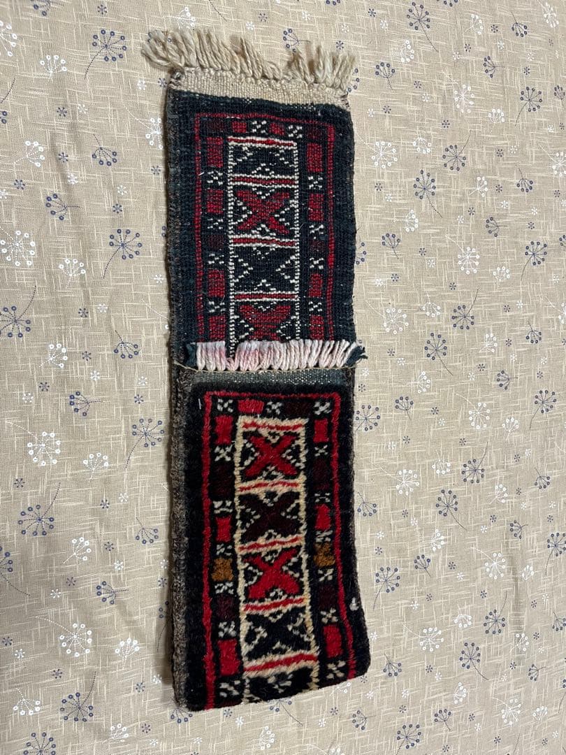 アフガニスタン　トライバルラグ　壁飾り　バルーチ族 82×17cm