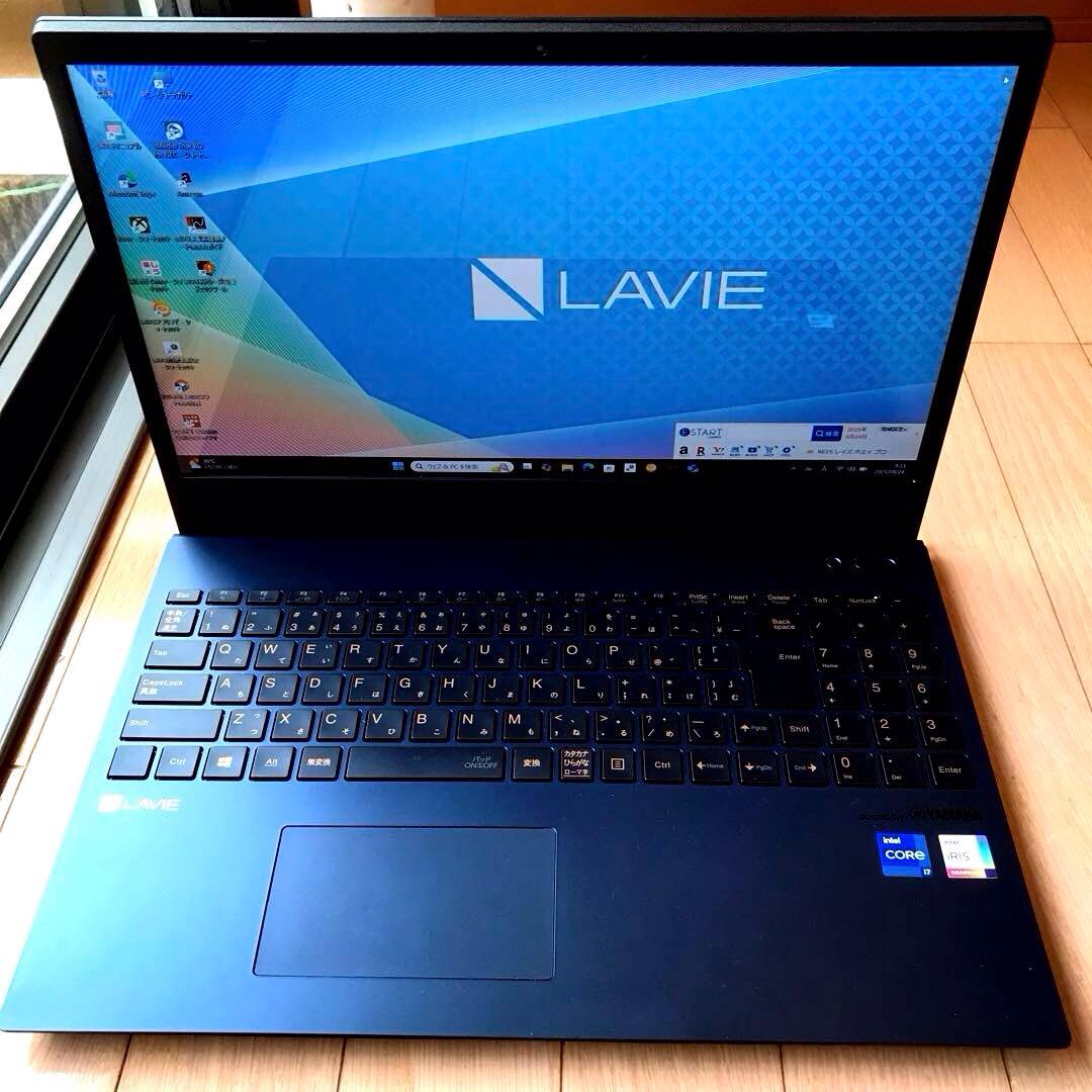美品 LaVie N1575/C(新品M.2NVMeSSD1TB)メモリ32GB