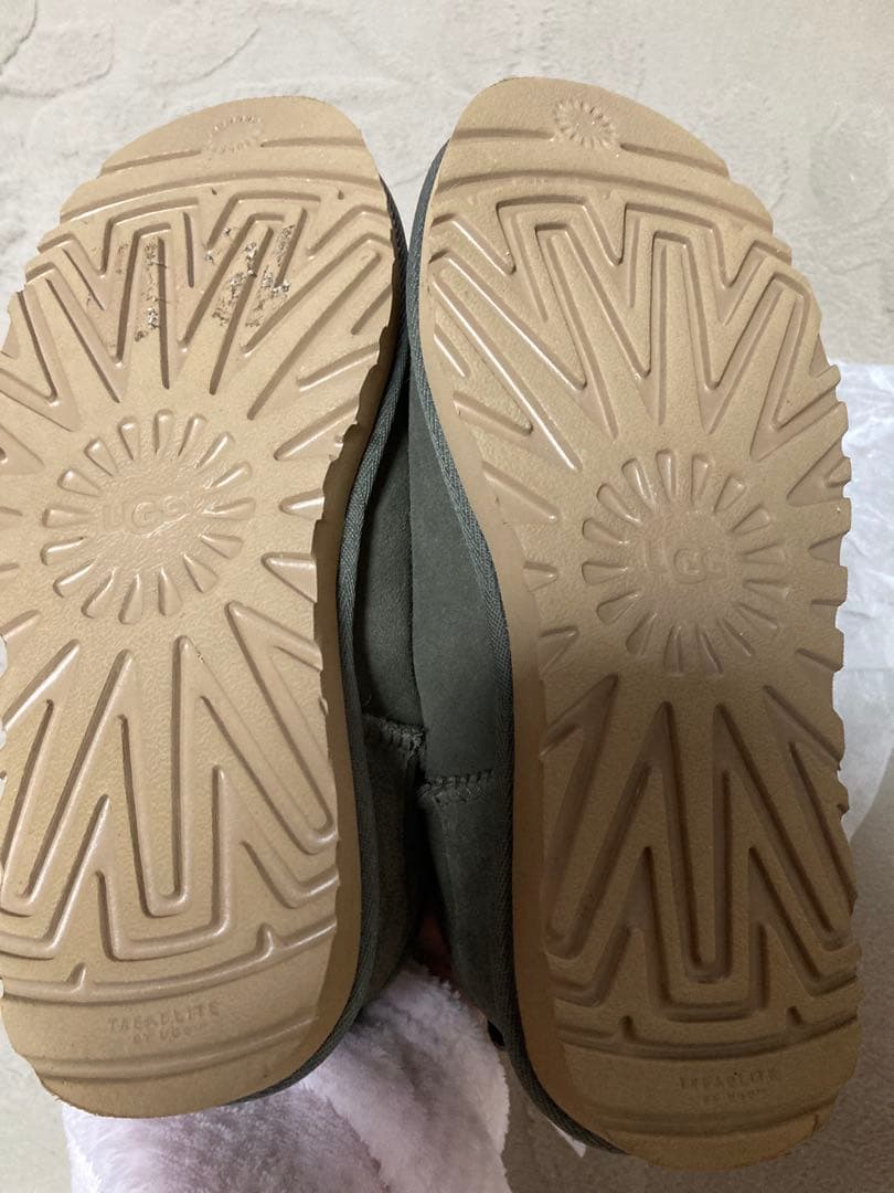 はるぽ⭐︎　UGG CLASSIC ULTRA MINI スレート　22