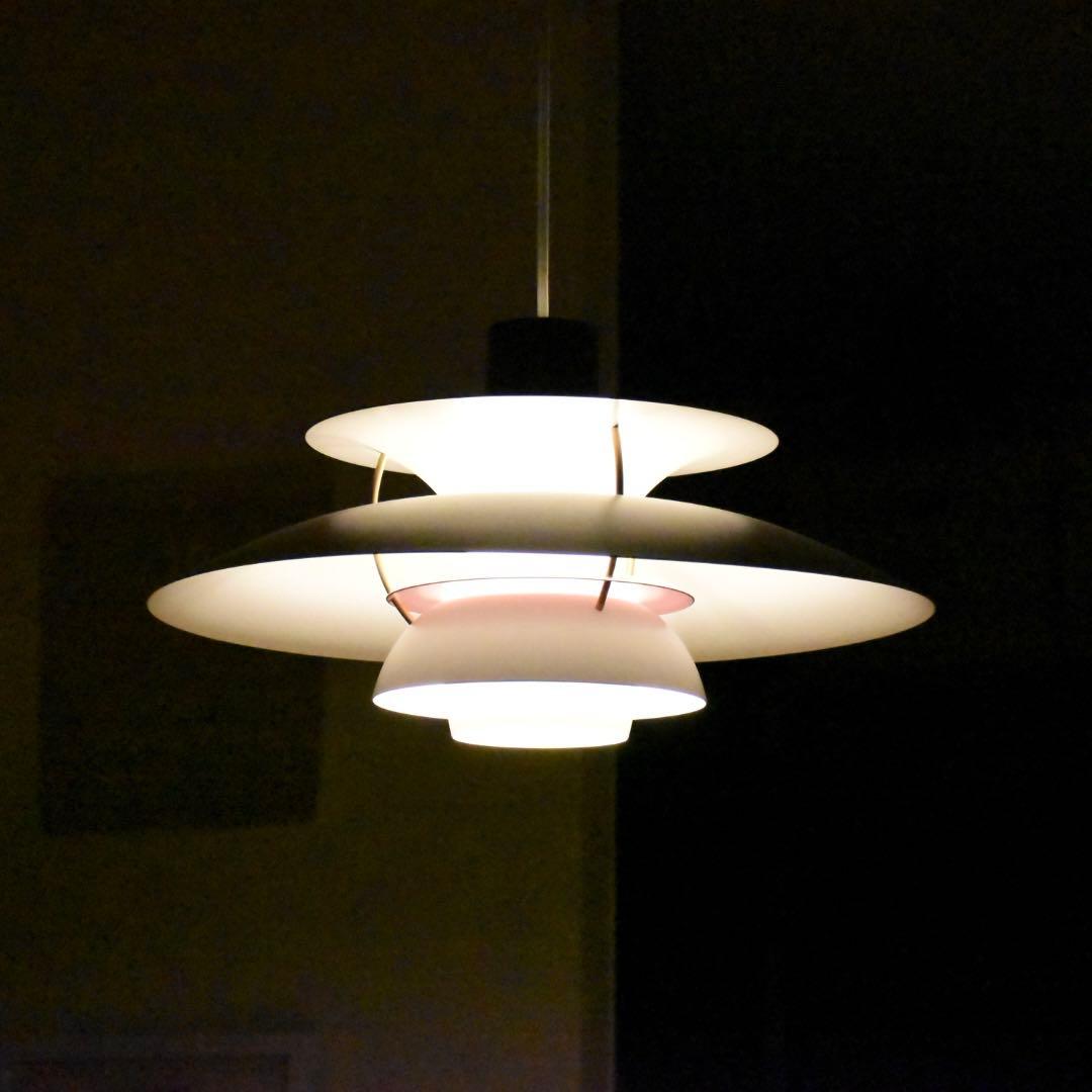 美品　ルイスポールセン PH5 グレーグラデーション　ペンダントライト　照明