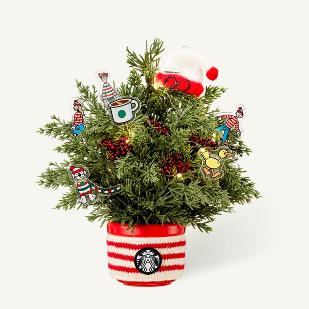 【韓国スタバ限定】ジョイフル ウォーリーコラボ クリスマス ツリー フルセット