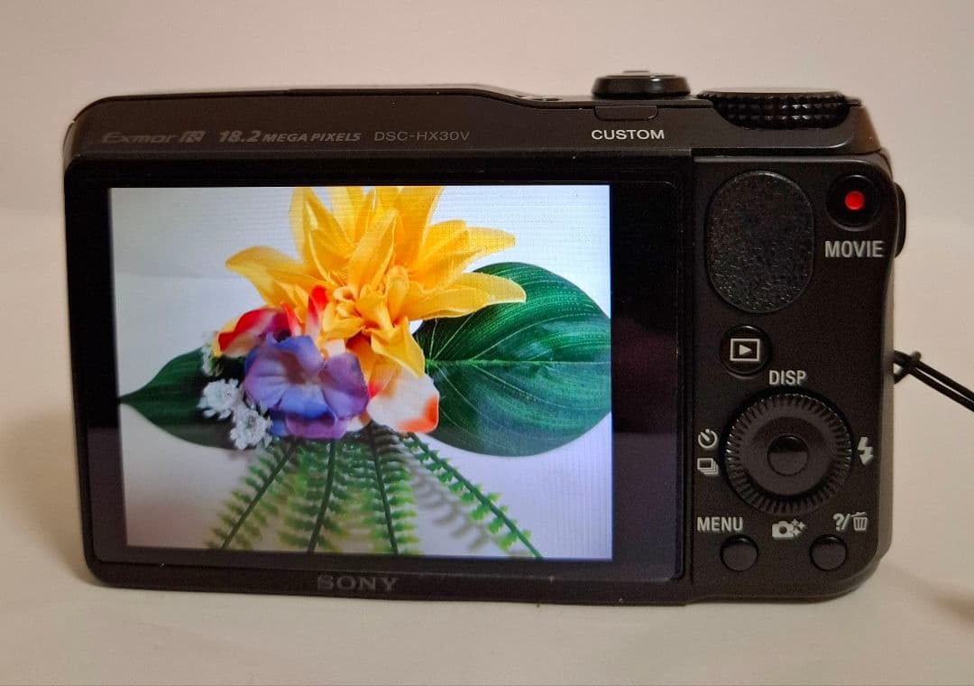 [美品ジャンク品] スマホに転送可能Cyber-shot DSC-HX30V