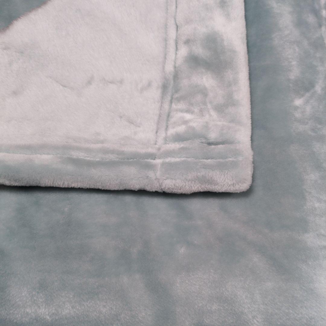 モイス＆ヒートニューマイヤー毛布一枚ものグリーン＆ピンク2枚組