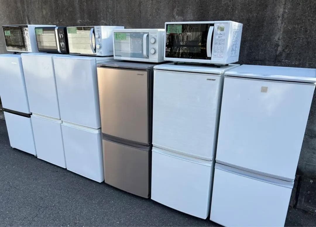 【高年式】お任せ4点セット 一人暮らし用 冷蔵庫、洗濯機、テレビ、電子レンジ