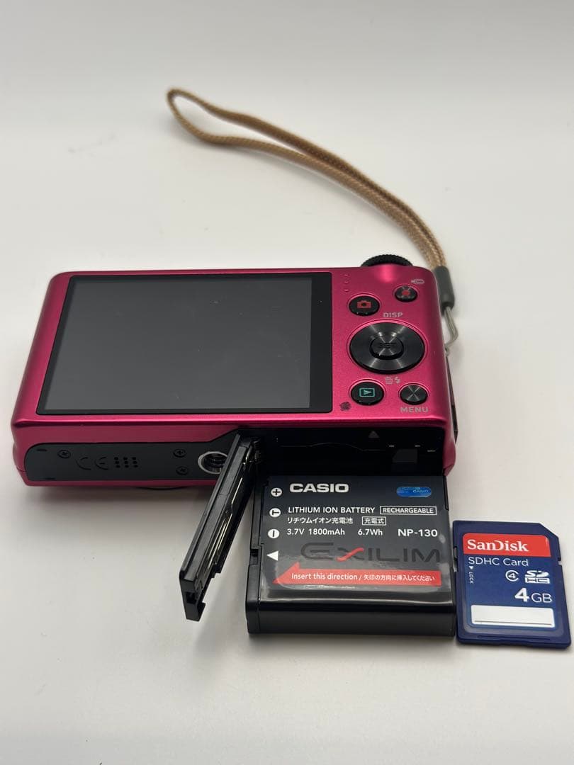 CASIO EXILIM ピンク コンパクトデジタルカメラ【ジャンク】