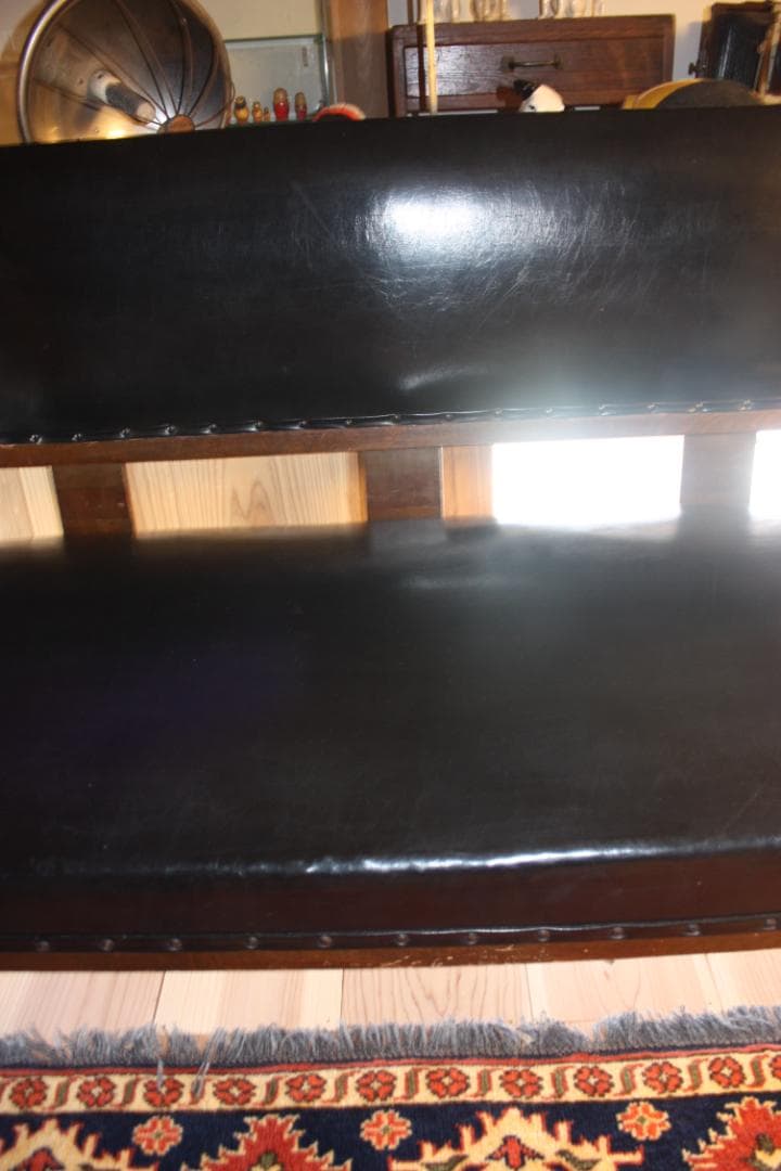 tabuソファ 3シーター 楢材 アンティーク レトロ ミッドセンチュリー