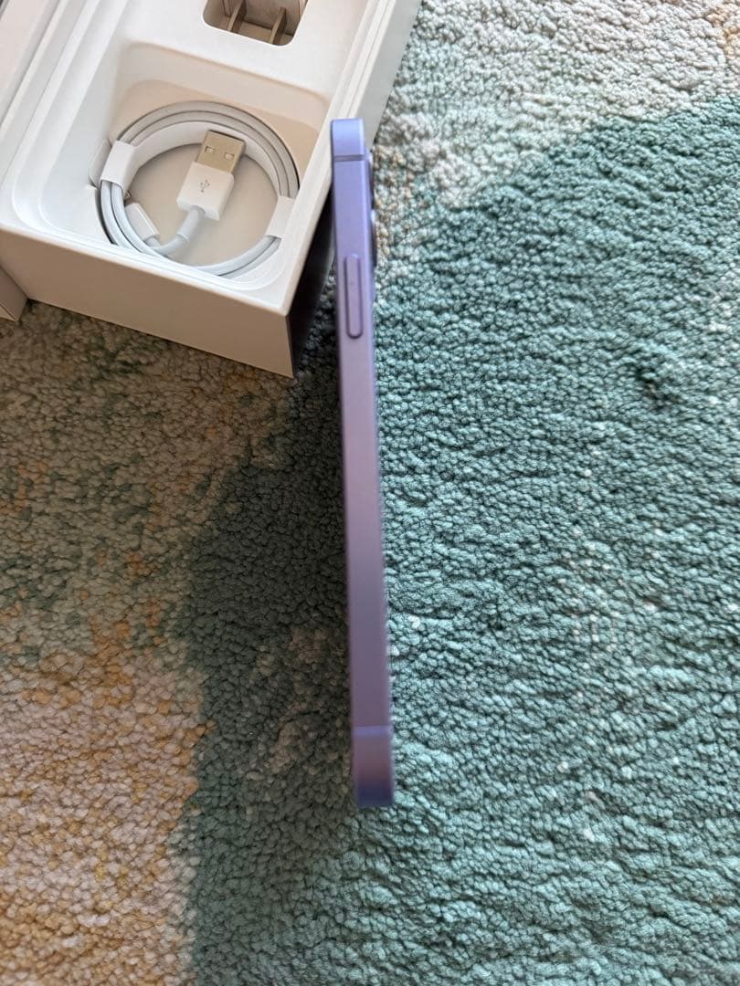 極美品⭐️iPhone12 64GB 未使用付属品完備！パープル