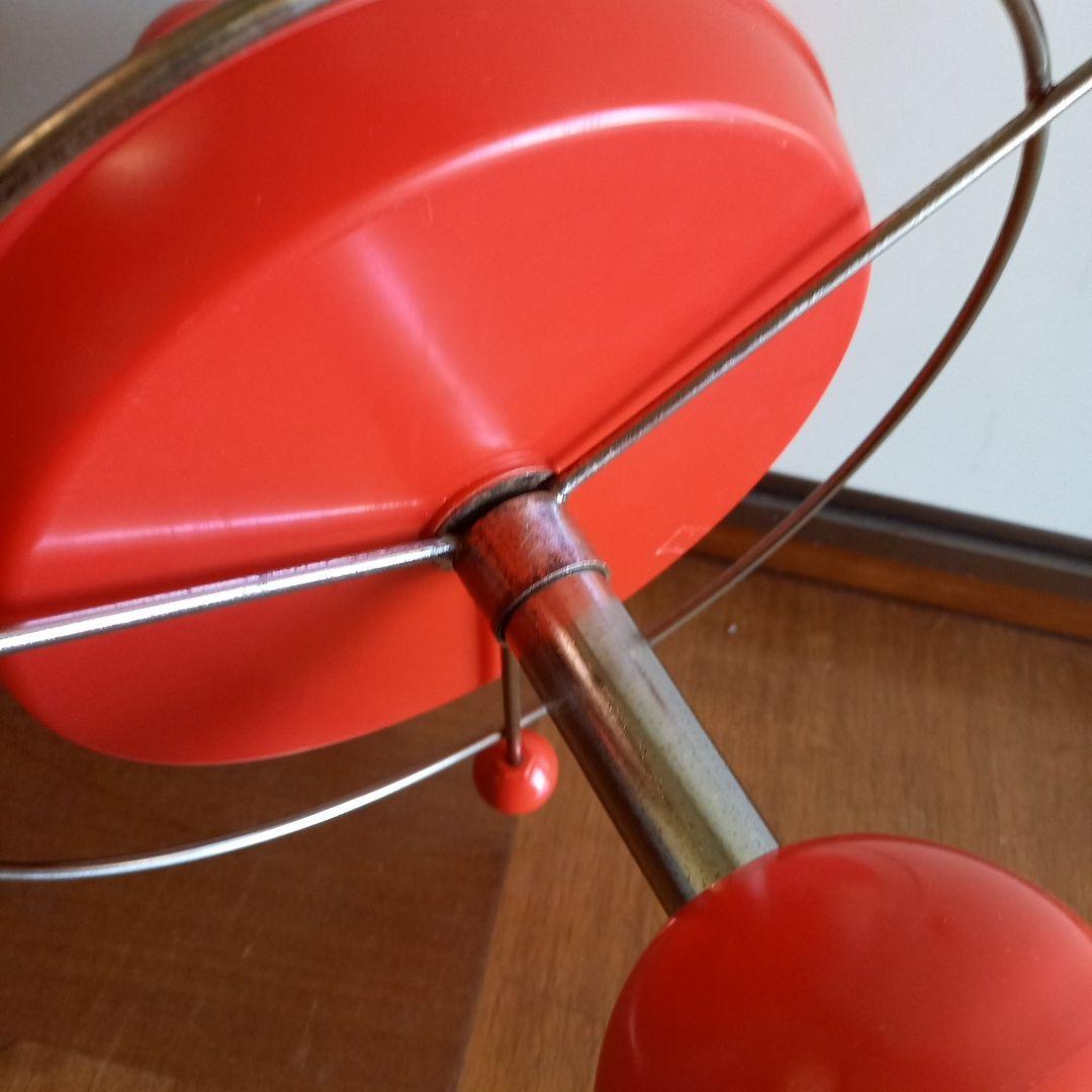 70’s スペースエイジ　ポールハンガー　昭和レトロ　貯金箱付き　当時物