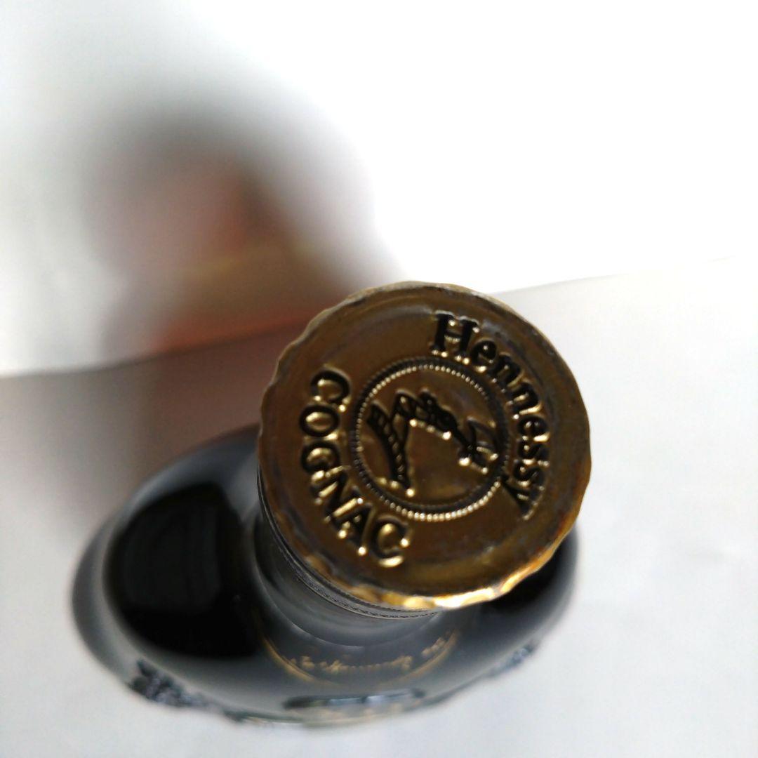 ヘネシーXO Hennessy 金キャップ 未開封 箱 内袋 有