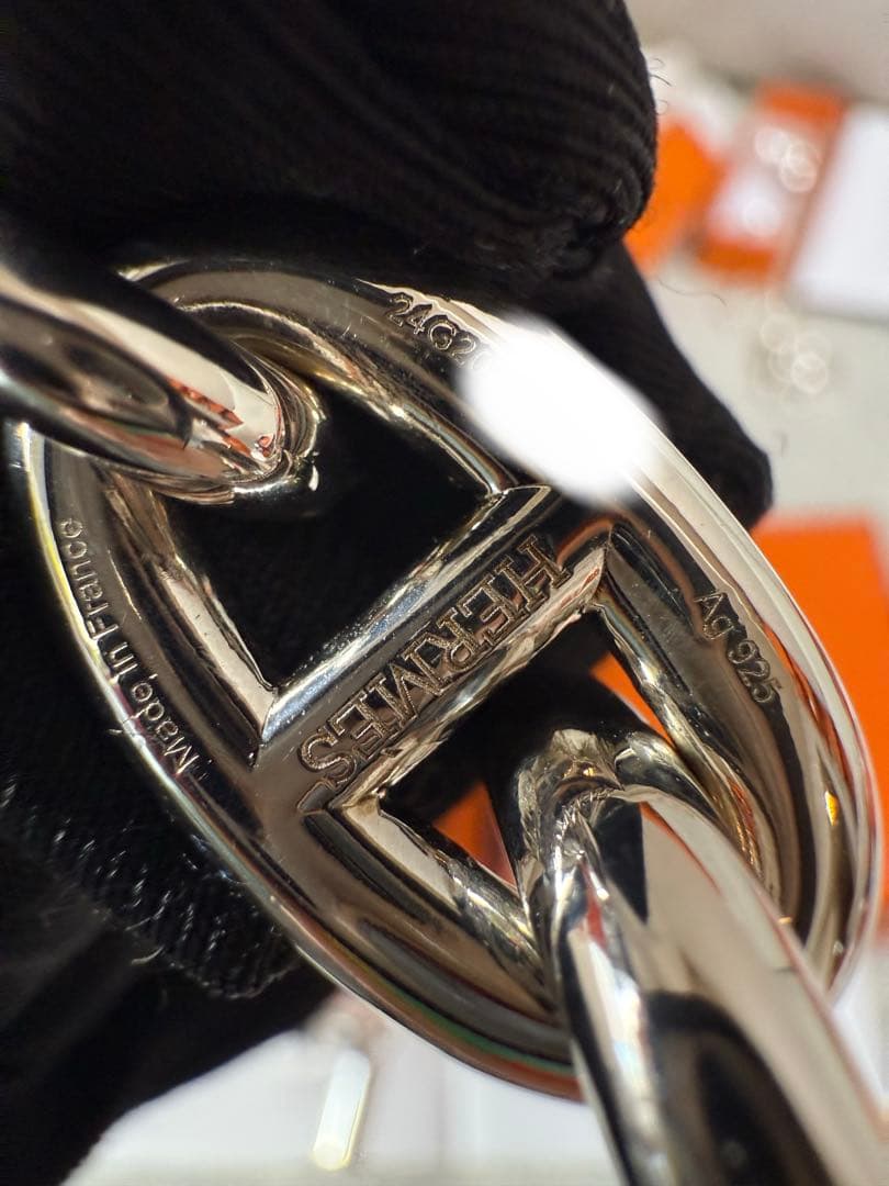 HERMES新品　シェーヌダンクル ブレスレット tgm12