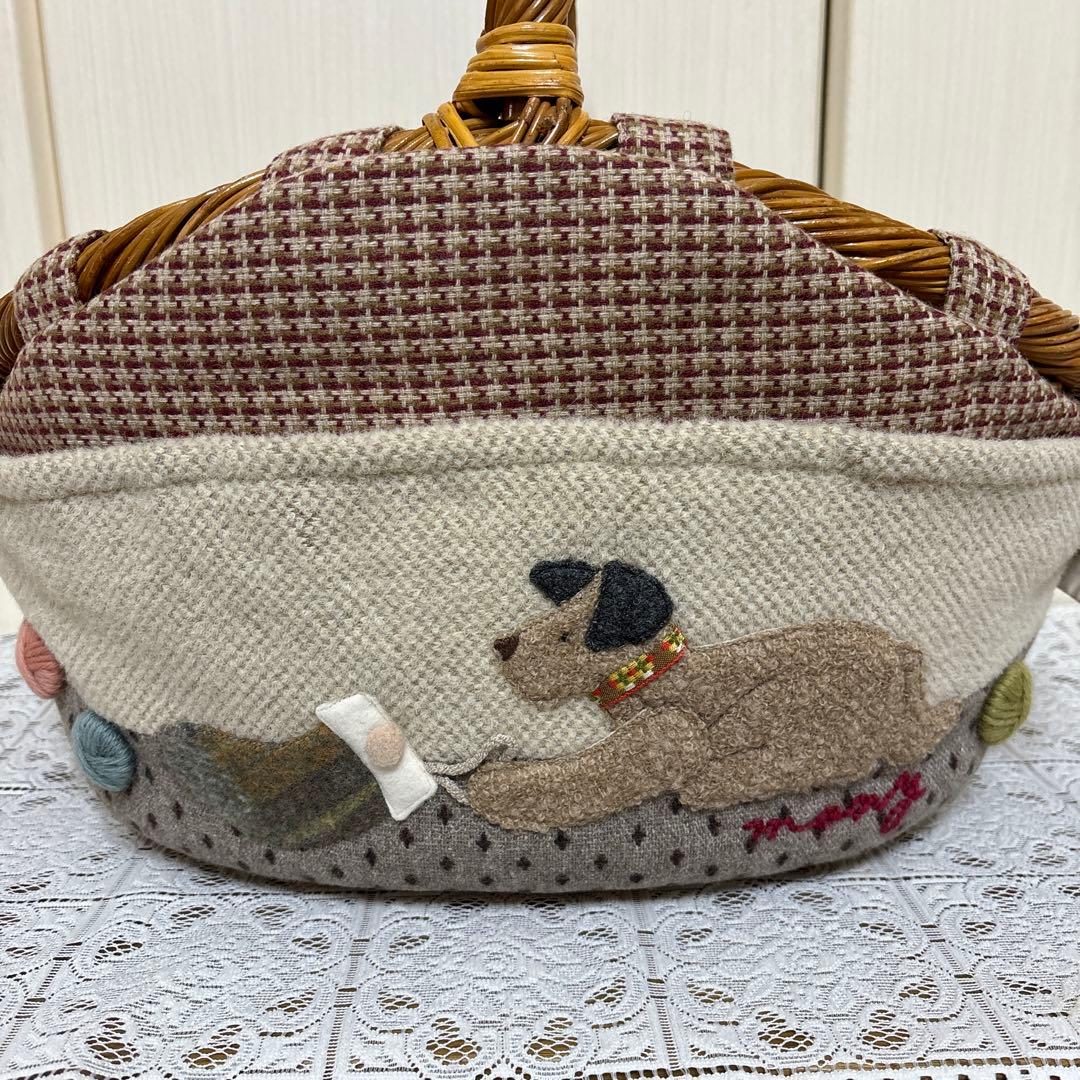 マニー　コラージュ　テリアバスケット（毛糸）