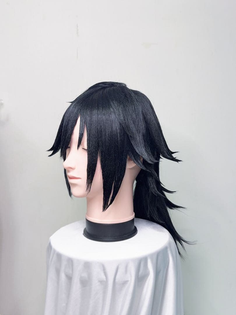 冨岡義勇　ウィッグ　コスプレ　鬼滅の刃