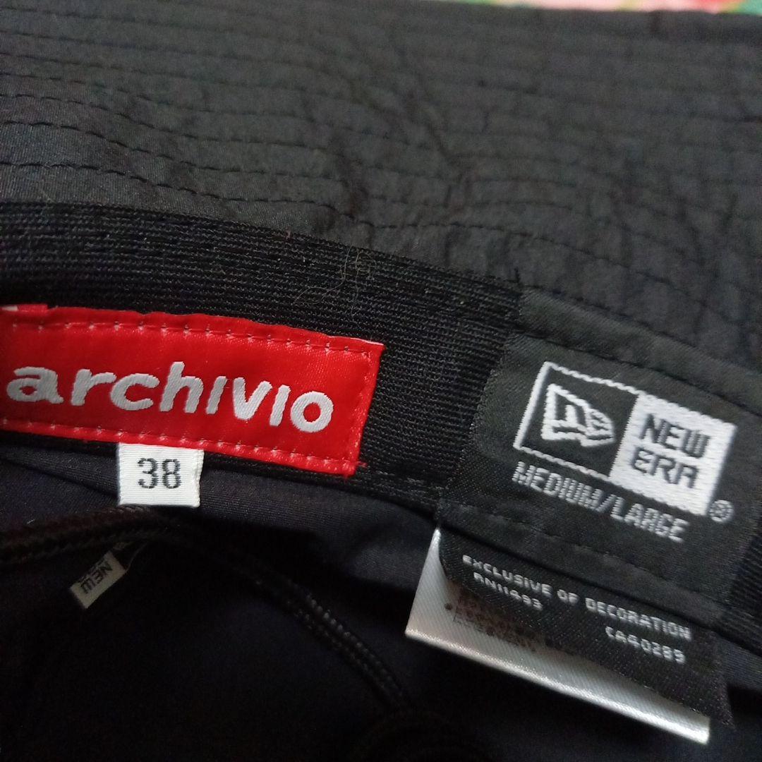 ARCHIVIO ブラック アドベンチャーハット