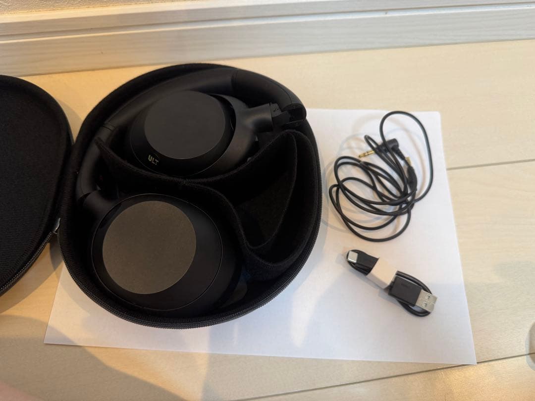 SONY ULT Wear ワイヤレスヘッドホン ブラック