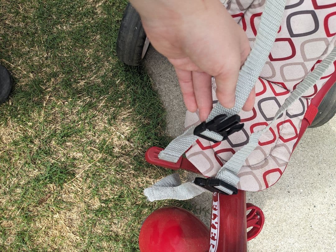 ラジオフライヤー　コストコ　三輪車　レア　希少価値あり　日除け　ケース付き