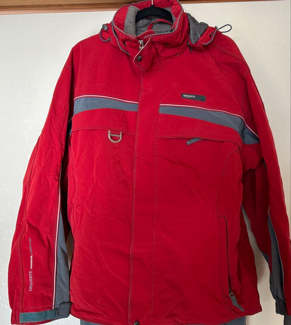 【サム】DESCENTE スキーウェア上下　　サイズO