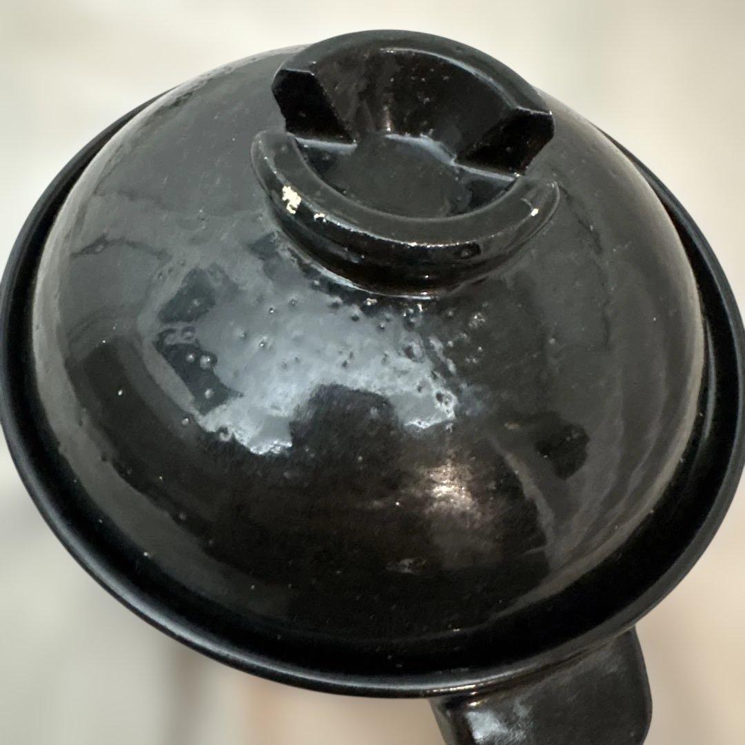 【良品】長谷園　かまどさん　二合　しゃもじ付　土鍋　2合炊き