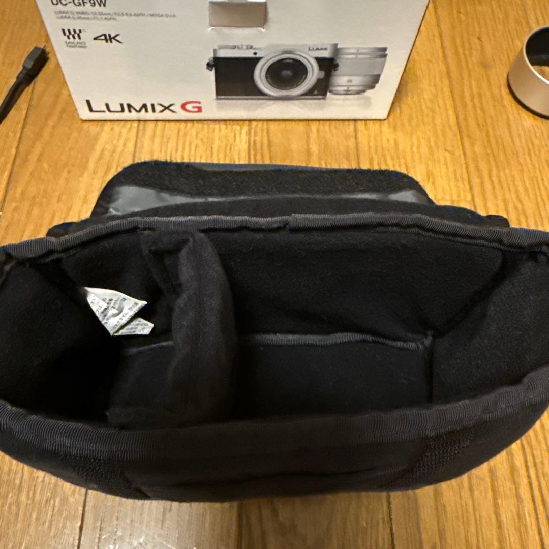 Panasonic LUMIX DC-GF9W 本体と標準レンズ2本 プラス望遠