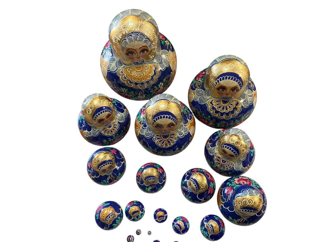 ヴィンテージ アーティスト　マトリョーシカ　20.体　現状