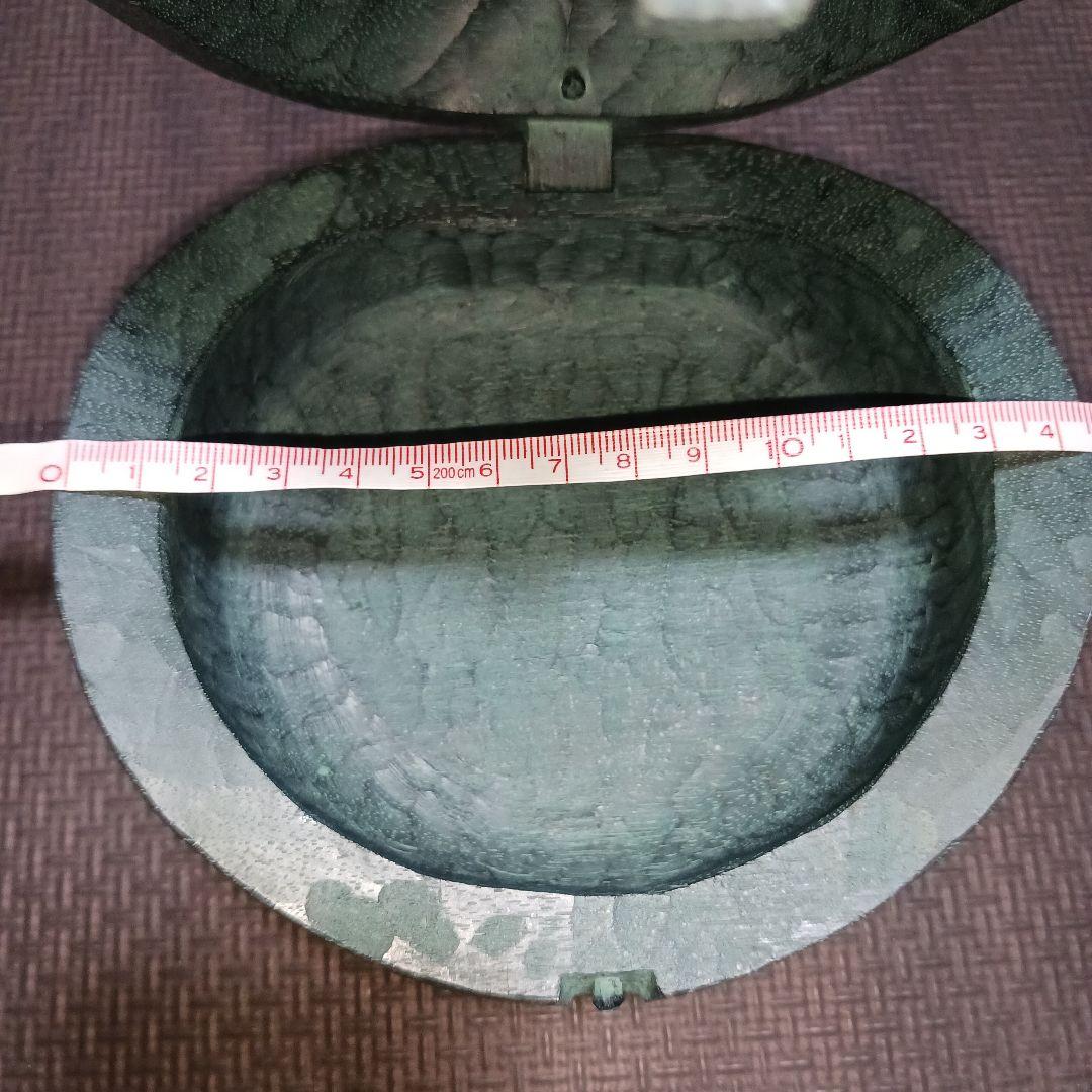 【木林】荒井修　木彫り　小物入れ