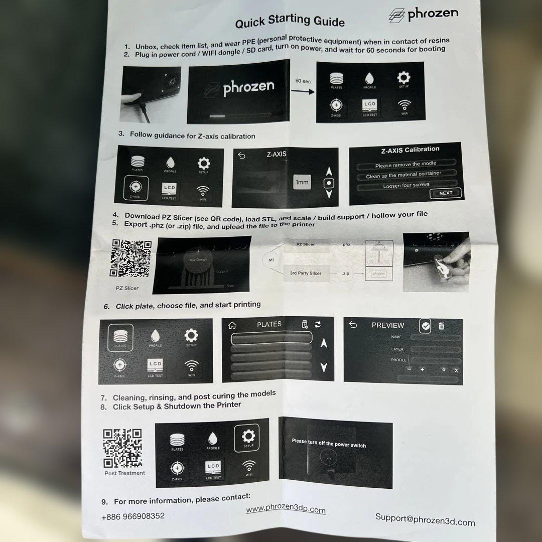 ⭐︎ほぼ未使用/3Dプリンター/phrozen sonic /光造形/フィギュア