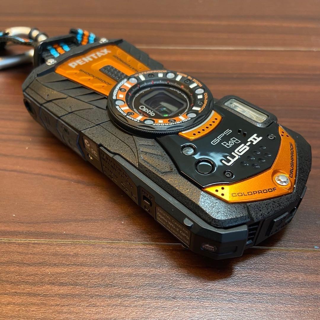 PENTAX 防水 デジカメ Optio WG-2 ほぼ新品 4946