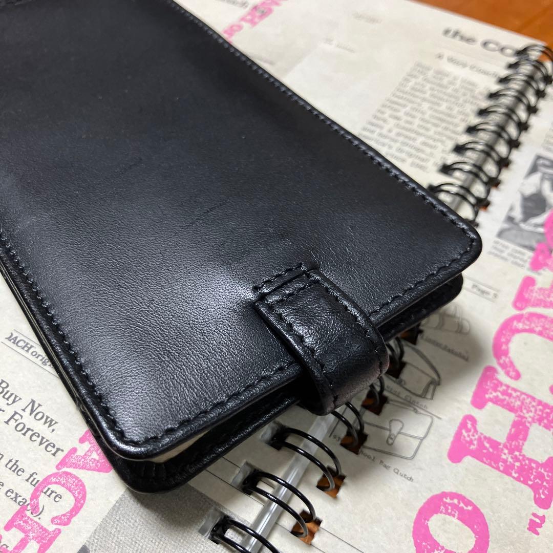 オールドコーチ　ブラウン　ブラックレザー小物入れ　ペンケースセット