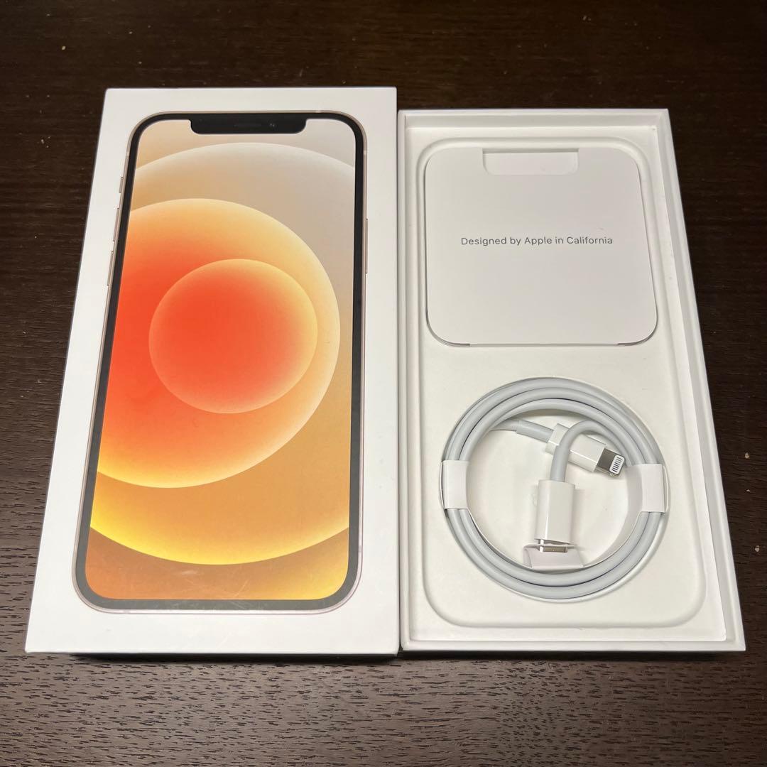 ジャンク品　Apple iPhone 12 ホワイト 64GB