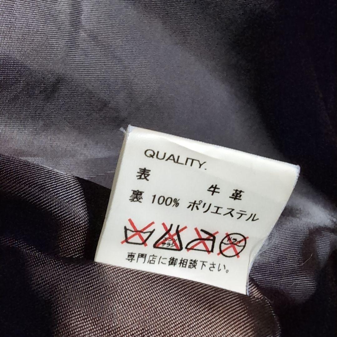 ef26 moussy ブラウン シングル ライダース ジャケット レディースM