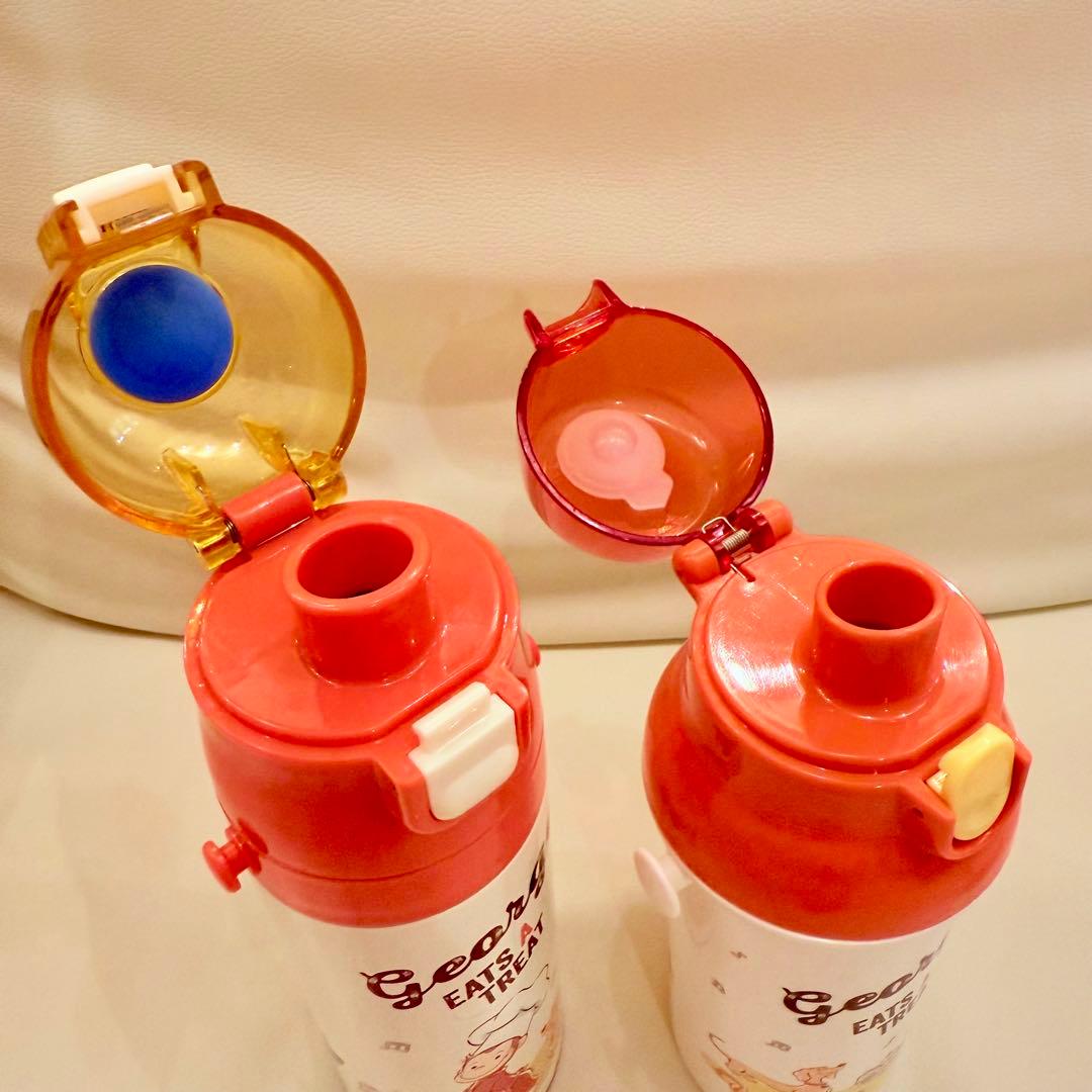 【最終価格‼️総額9,300円】おさるのジョージ お弁当 水筒 箸 ５点セット